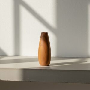 WOODEN VASE