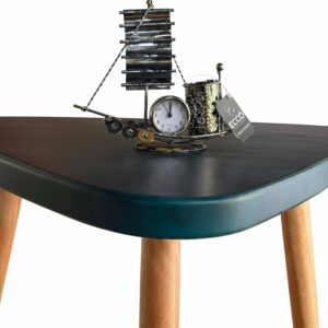 METAL SHIP WITH CLOCK