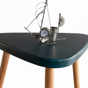 METAL SHIP WITH CLOCK